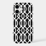 Black and White Modern Trellis Pattern<br><div class="desc">Cute Girly Trendy Chic Stylish Preppy Geometric Modern Trellis Pattern</div>