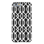 Black and White Modern Trellis Pattern