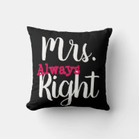 Black and White Mrs. Right Wife/Girlfriend