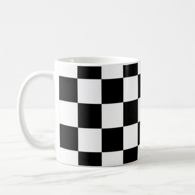 Black and white mug (Left)