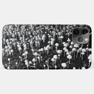 Black and White Mushroom Colony Photo iPhone 11 Pro Max Case