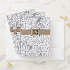 Black and white Music note Musician Monogram  