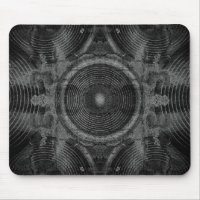 Black and white music speakers