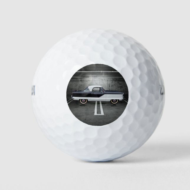Black and White Nash Golf Balls (Front)