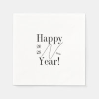 Black and White New Year's Eve Party