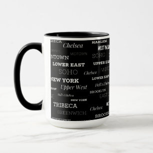 Black and White NYC New York City Mug