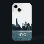 Black and White NYC Phone Case<br><div class="desc">Get inspired to see the world with this black and white phone case featuring the NYC skyline.</div>
