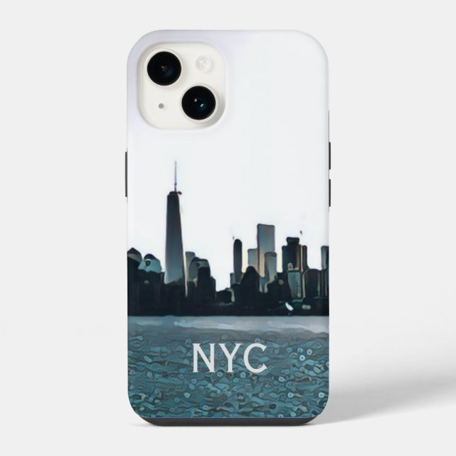 Black and White NYC Phone Case (Back)
