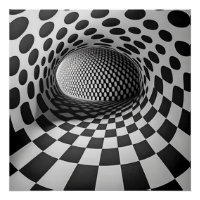 Black And White Op-Art