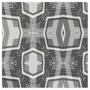 Black and white , openwork , geometric , lace patt fabric