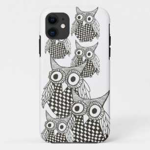 Black and White Owl iphone5 case