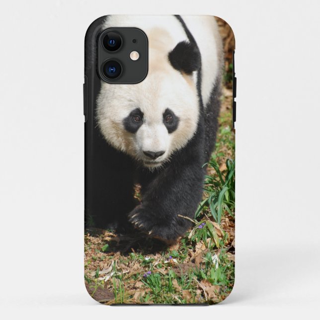 Black and White Panda Case-Mate iPhone Case (Back)