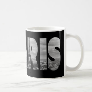 Black and White Paris Coffee Mug