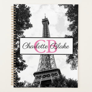 Black and White Paris Photo Planner