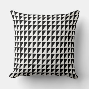 Black and White Pattern Chill With Cushionarium Cushion