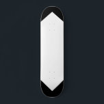 Black and White Pattern Customisable Deck Skateboard<br><div class="desc">Customisable Deck Skateboard; perfect for cruising, downhill, flatlanding, and more! ** Click Customise It Blue Button** To pick the board style. Then add your initial, or name, design, or leave the look of a visual texture. ** Find more designs in my other stores: (please note: this faux visual texture look,...</div>