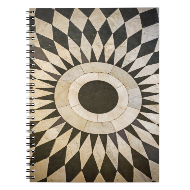 Black and white pattern notebook (Front)