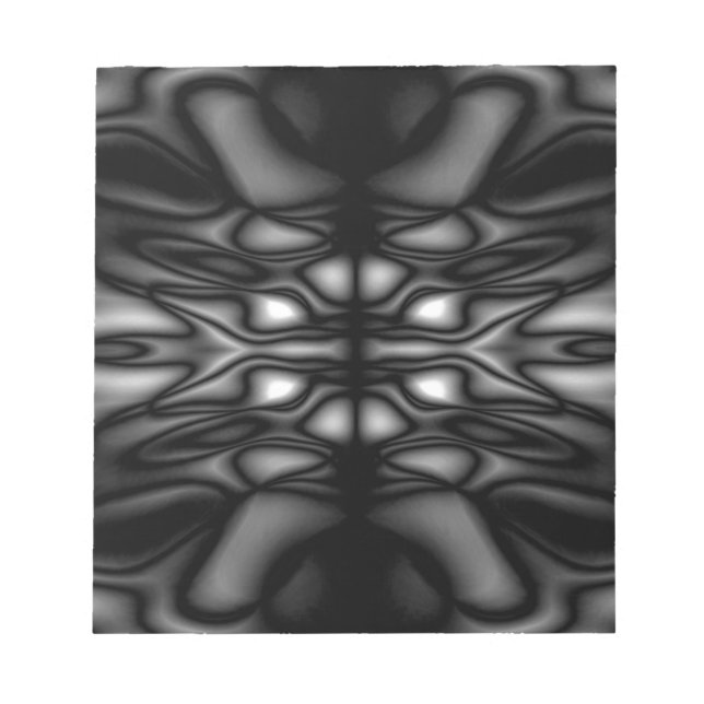 Black and white pattern notepad (Front)