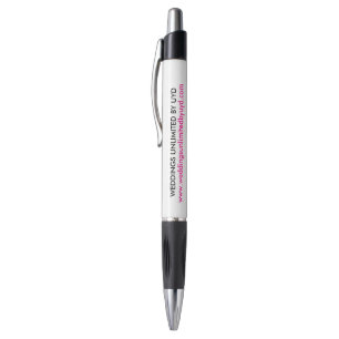 Black and White Pen by Weddings Unlimited