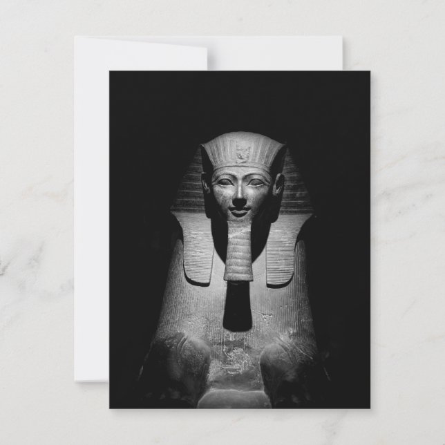 Black and white pharaoh king (Front)