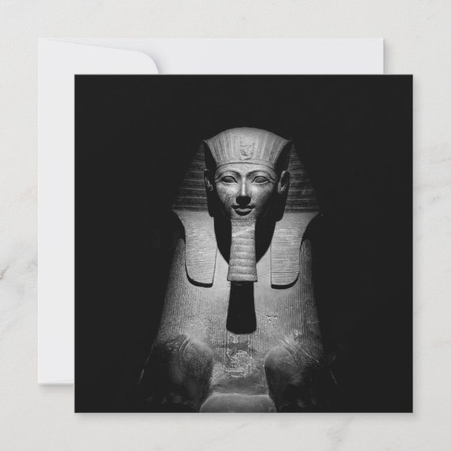 Black and white pharaoh king (Front)