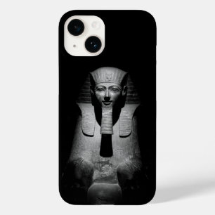 Black and white pharaoh king Case-Mate iPhone 14 case