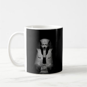 Black and White Pharaoh King Photograph Coffee Mug