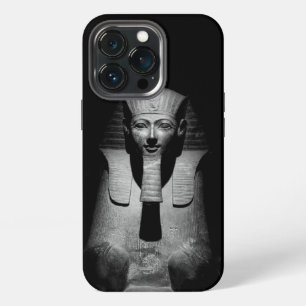 Black and White Pharaoh King Photograph iPhone 13 Pro Case