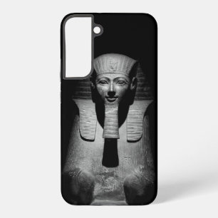 Black and white pharaoh king samsung galaxy case