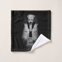 Black and white pharaoh king