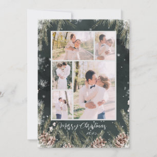 Black and White Photo Christmas Card