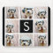 Black and White Photo Collage Custom Monogram