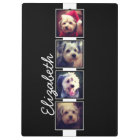Black and White Photo Collage Squares Personalised