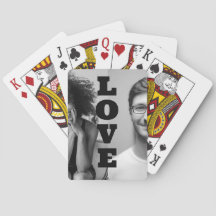 Black and White Photo Couples Valentines gift