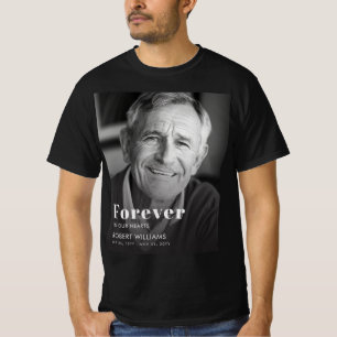 Black and White Photo Sympathy Memorial T-Shirt
