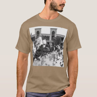 Black and White Pigeon 1 T-Shirt