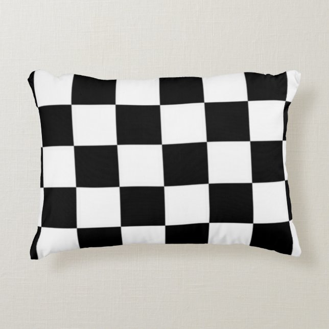 Black and white Pillow (Front)