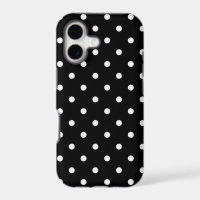 Black And White Polka Dot