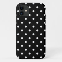 Black And White Polka Dot