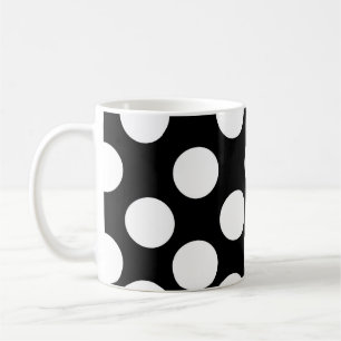 Black and White Polka Dot Mug