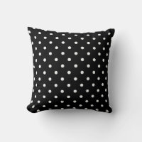 Black and White Polka Dot Pattern