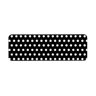 Black and White Polka Dot Pattern. Spotty.