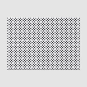 Black and White Polka Dot Tissue Paper