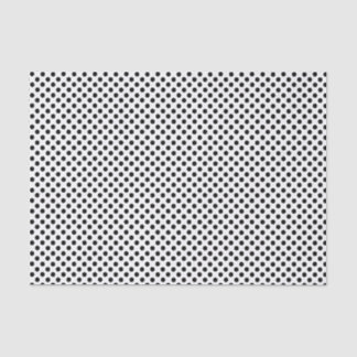 Black and White Polka Dot Tissue Paper