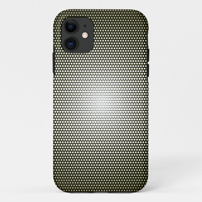 Black and White Polka Dots Case-Mate iPhone Case (Back)