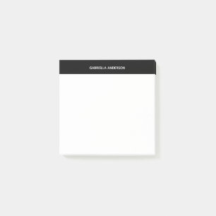 Black and White Post-it Notes
