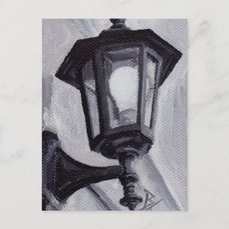 Black and White Postcard