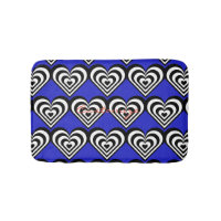 black and white pulsating zebra hearts love