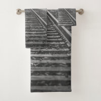 Black and white railroad #3