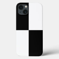 Black and White Rectangles iPhone 8/7 case